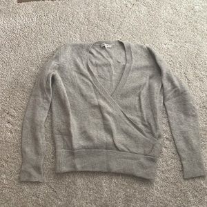 XS Madewell Wrap Sweater